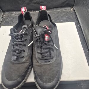 Bala Black Sneakers‎ with Red Accents